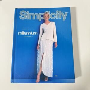 Vintage Simplicity Sewing Pattern Book Catalog Millennium Collection Y2K 99-2000